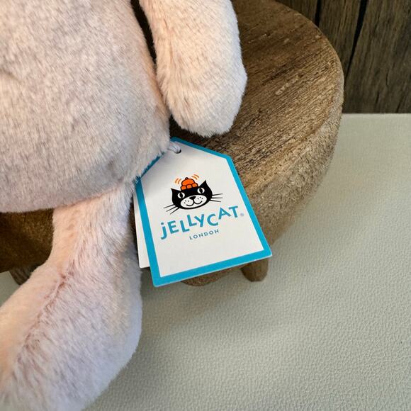 Jellycat Blush Bunny Cherry Small FAST SHIP NEW Jellycat Bashful Bunny - Picture 5 of 9